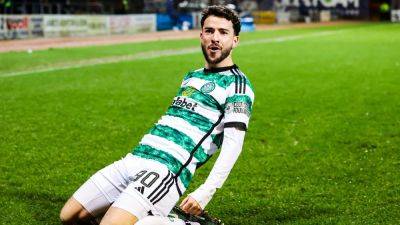 Mikey Johnston on the double in Celtic victory over Dundee