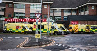 'I haven't seen anything like it since Covid': 'Total chaos' as 'up to 15' ambulances with patients inside sit in queue for hospital A&E