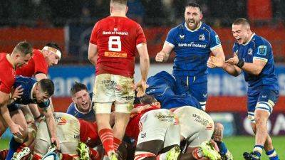 Harry Byrne - Gavin Coombes - Leinster Rugby - Leinster grind down Munster in low-scoring derby - rte.ie