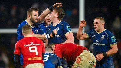 Leo Cullen - Leo Cullen thrilled with 'gutsy' Leinster win over Munster - rte.ie