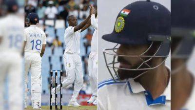 Watch: Virat Kohli Has No Answer To Kagiso Rabada's Ripper, Does This After Dismissal In Boxing Day Test