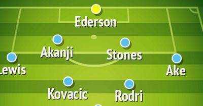 How Man City should line-up vs Everton in Premier League fixture