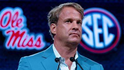 Ole Miss - Lane Kiffin - Lane Kiffin of Ole Miss suggests transfer portal setup creates chaotic situation: 'It's a terrible system' - foxnews.com - Usa - state Michigan