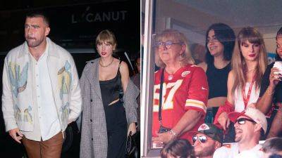 Taylor Swift fans speculate Travis Kelce will bring her on his podcast for 'family' holiday episode