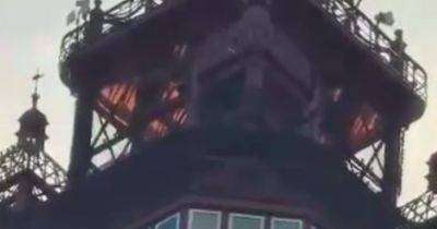 Blackpool Tower fire LIVE updates as emergency services descend on scene - manchestereveningnews.co.uk