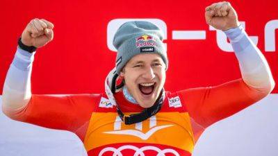 Odermatt continues super-G dominance in year-ending World Cup ski race