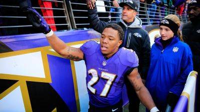Ravens to honor Ray Rice as 'Legend of the Game' nearly a decade after domestic violence suspension