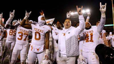 Texas' Steve Sarkisian confident in Longhorns if they make College Football Playoff: 'We'll play anybody'