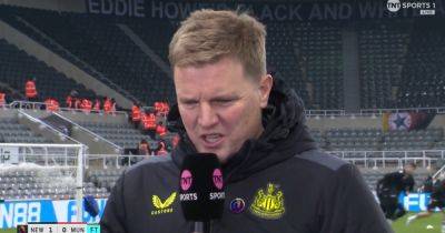 Eddie Howe explains what frustrated him during Newcastle 1-0 win vs Manchester United