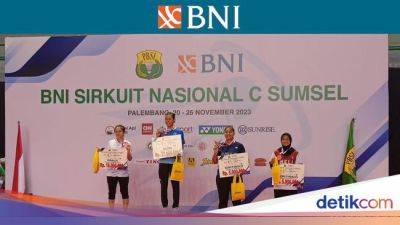 BNI Sirnas B Riau 2023 Siap Digelar, Ini Hasil Sebelumnya di Sumsel - sport.detik.com
