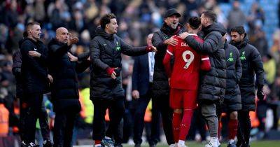 Liverpool midfielder lifts lid on spat between Darwin Nunez and Pep Guardiola after Man City draw