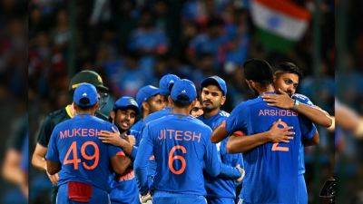 Ravi Bishnoi - Matthew Wade - Shreyas Iyer - Suryakumar Yadav - Arshdeep Singh - India Beat Australia By 6 Runs In 5th T20I, Clinch Series 4-1 - sports.ndtv.com - Australia - India