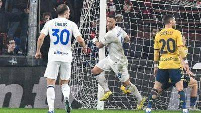Serie A wrap: Leaders Inter Milan held by Genoa