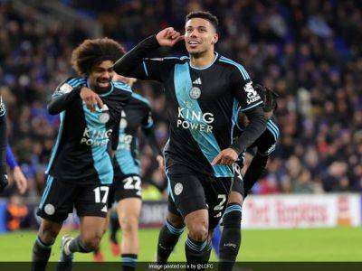 Carlos Alcaraz - James Justin - Rishi Sunak - Grady Diangana - Che Adams - Aaron Connolly - Carlos Corberan - Liam Delap - Cardiff City - Leicester City - Leicester Consolidate Promotion Push As Ipswich Stumble - sports.ndtv.com - county Southampton - city Cardiff