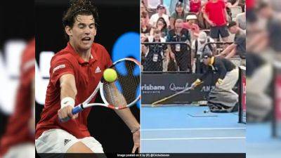 Rafael Nadal - Aslan Karatsev - Dominic Thiem - Watch: Poisonous Snake Stops Dominic Thiem's Match At Brisbane International. This Happens Next - sports.ndtv.com - Russia - Usa - Australia - Austria - county Park