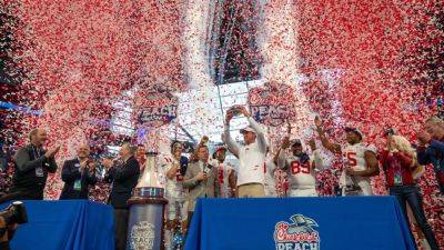 Lane Kiffin - Ole Miss caps 11-win year by beating Penn State in Peach Bowl - ESPN - espn.com