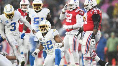 Bailey Zappe - Justin Herbert - Chargers defense dominates struggling Patriots in low-scoring victory - foxnews.com - Los Angeles - county Jones - state Massachusets