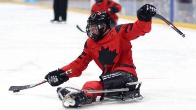 McGregor, Cozzolino lead Canada over China to open Para Hockey Cup in N.B. - cbc.ca - Canada - China - Czech Republic