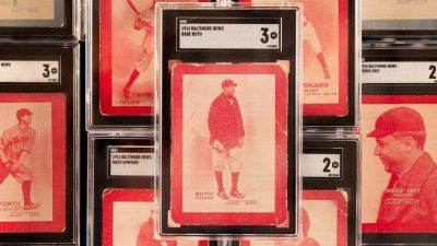 1914 Baltimore News Babe Ruth rookie card nets $7.2 million - ESPN
