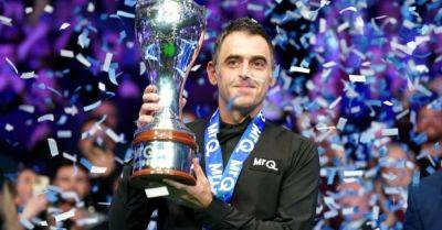 Ronnie Osullivan - Ronnie O’Sullivan makes history with eighth UK title but admits lack of ‘buzz’ - breakingnews.ie - Britain - China - county York