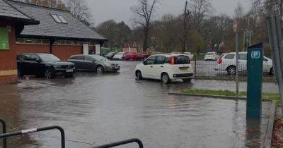 Cardiff and Newport roads flood after days of heavy rain
