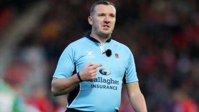 World Cup final TMO Tom Foley to take break from international rugby after abuse