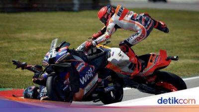 Rider Paling Sering Jatuh di MotoGP 2023 Adalah...