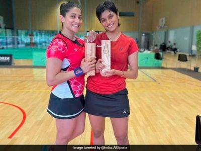 Tanisha Crasto - Ashwini Ponnappa-Tanisha Crasto Pair Loses In Finals Of Syed Modi International - sports.ndtv.com - Japan - India