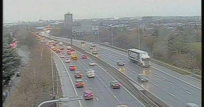 LIVE: Traffic queuing on M60 with lanes shut after crash - latest updates