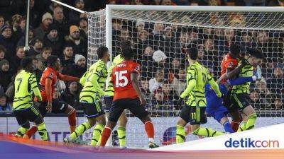 Luton Town Vs Arsenal: Drama 7 Gol, The Gunners Menang 4-3