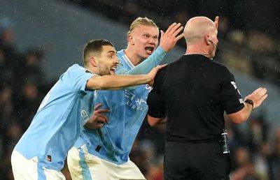 Anger management: FA charging Man City over confronting referee demonises players' passion