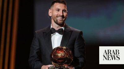 Lionel Messi - Wolverhampton Wanderers - Messi named Time magazine’s ‘Athlete of the Year’ - arabnews.com - Britain - France - Usa - Argentina - Mexico - county Miami - Los Angeles - Saudi Arabia - Liverpool
