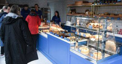 Popular Manchester bakery opens second store - and people are queuing out the door for fresh cakes, bread and pastries