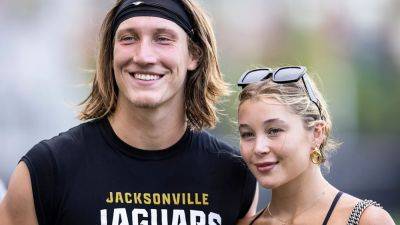 Trevor Lawrence's wife, Marissa, shares kind messages from fans after QB's ankle injury