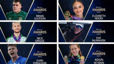 RTÉ Young Sportsperson of the Year nominees revealed - rte.ie - Britain - Ireland - Morocco
