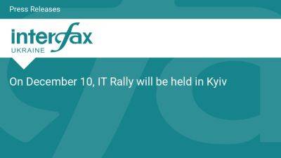 On December 10, IT Rally will be held in Kyiv