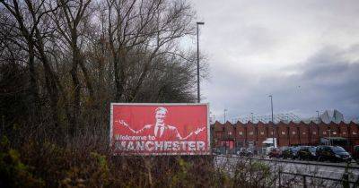 Manchester United fan vandalises Sir Jim Ratcliffe billboard with clear takeover message