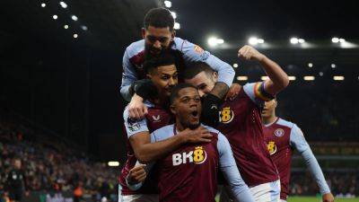 Aston Villa stun Manchester City to climb above stuttering champions
