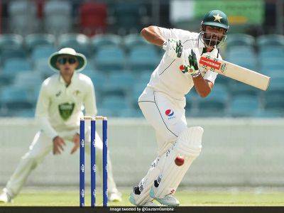 Shan Masood - Abdullah Shafique - Racist Slur Appears On Screen During Pakistan's Match In Canberra, Cricket Australia Says... - sports.ndtv.com - Australia - India - Pakistan