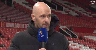 Manchester United manager Erik ten Hag responds after being called out by Patrice Evra