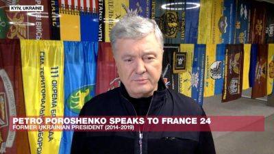 US withholding aid to Ukraine 'unacceptable’, ex-president Poroshenko says - france24.com - Russia - France - Ukraine - Usa - Eu - Hungary