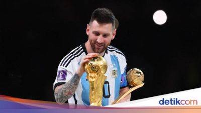 Lionel Messi - Gianni Infantino - Infantino Ingin Messi Terus Main, Bahkan Sampai Piala Dunia 2034 - sport.detik.com - Argentina