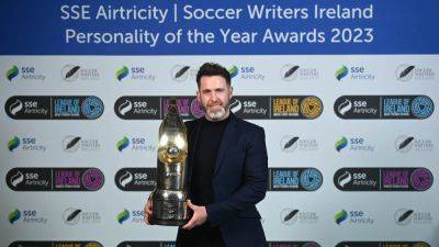 Shamrock Rovers - Stephen Bradley - Damien Duff - Stephen Kenny - Brian Maher - Drogheda United - Kevin Doherty - Bradley and Duggan scoop top prizes at Soccer Writers Ireland awards - rte.ie - Ireland