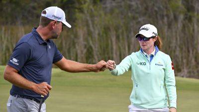 Leona Maguire and Lucas Glover team up to sit one off lead at inaugural Grant Thornton Invitational