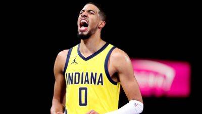 Tyrese Haliburton - Pacers' Haliburton eyes win vs.'idol' LeBron, Lakers for NBA Cup - ESPN - espn.com - Usa - county Bucks - Los Angeles - county Cleveland - state Indiana - county Cavalier