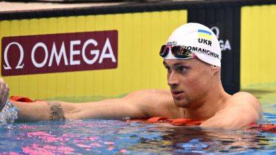 Ukrainian swimmer Romanchuk deplores 'big shame' of allowing Russians at Olympics