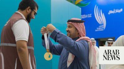 Saudi Games medalists awarded - arabnews.com - county Hall - Saudi Arabia - state Indiana