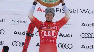 Swiss star Odermatt wins World Cup giant slalom at Val d'Isere in French Alps