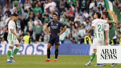 Jude Bellingham scores again as Real Madrid held to draw at Betis
