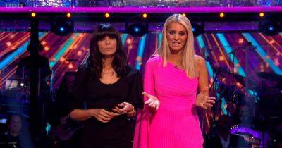 BBC Strictly Come Dancing viewers distracted by Tess Daly and Claudia Winkleman moments into semi-final